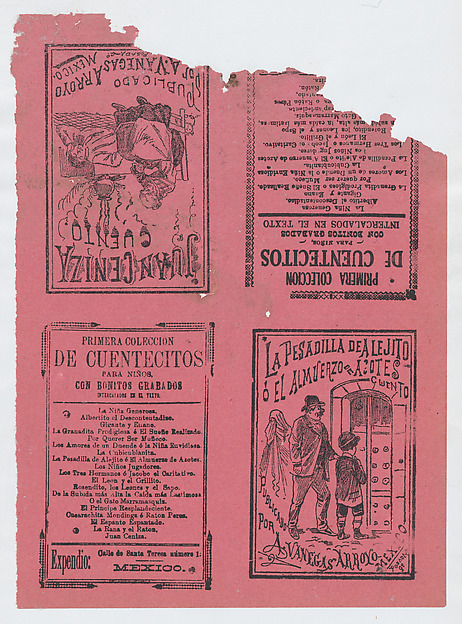 Covers for 'La Pesadilla de Alejito o el Almuerzo de Acotes' and 'Juan Ceniza'