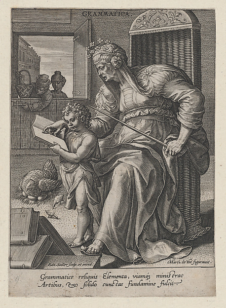 Grammatica, from The Seven Liberal Arts