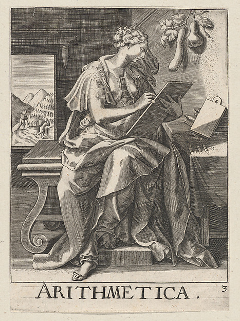Arithmetica, from The Seven Liberal Arts