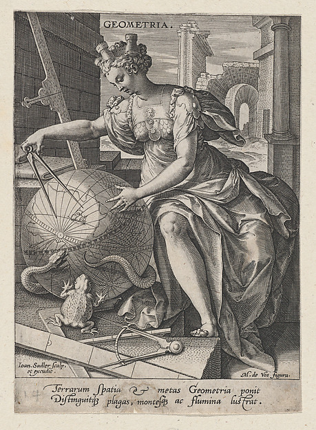 Geometria, from The Seven Liberal Arts