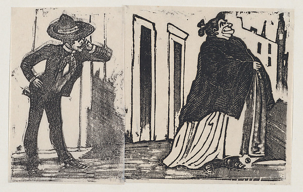 A man looking at a woman who walks by