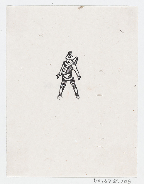 A man in a wide stance with his arms at his side