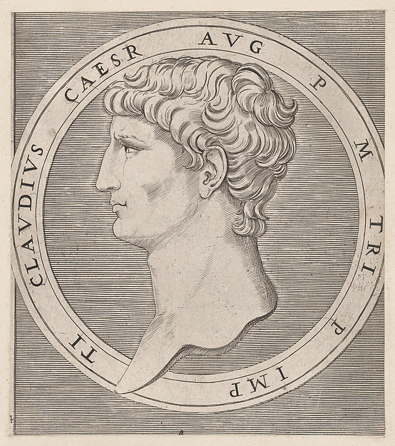 Speculum Romanae Magnificentiae: Claudius, from The Twelve Caesars