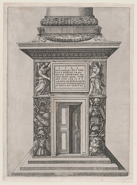 Speculum Romanae Magnificentiae: The Pediment Base of Trajan's Column
