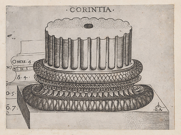 Speculum Romanae Magnificentiae: Corinthian base