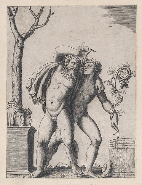 Speculum Romanae Magnificentiae: Young and Old Bacchant
