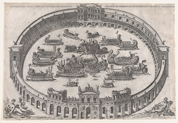 Speculum Romanae Magnificentiae: Roman Naval Battle