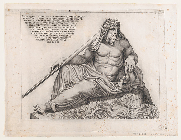 Speculum Romanae Magnificentiae: The Ocean God
