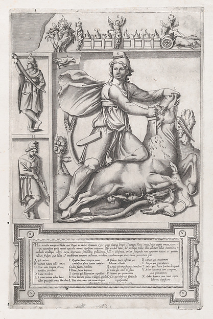 Speculum Romanae Magnificentiae: Statue of Mithras