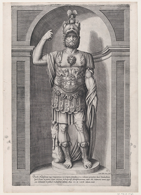 Speculum Romanae Magnificentiae: King Pyrrhus