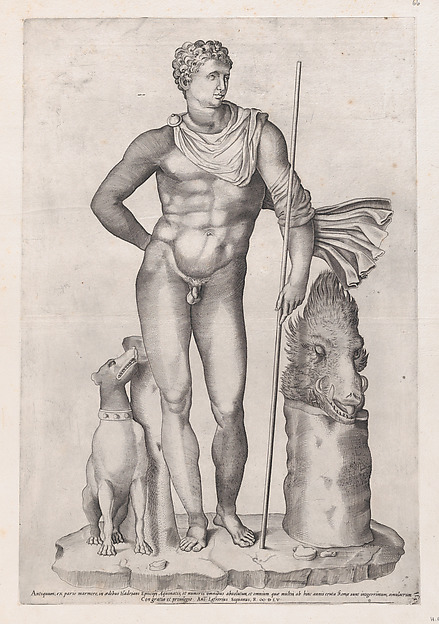 Speculum Romanae Magnificentiae: Statue of Meleager
