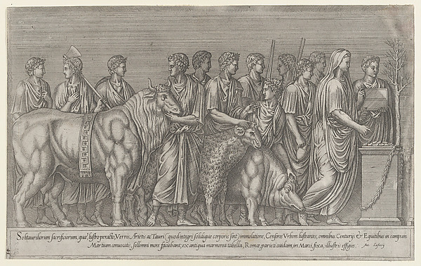 Speculum Romanae Magnificentiae: Sacrifice on the Campus Martius