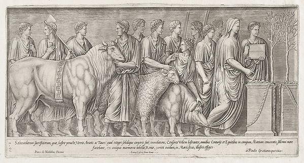 Speculum Romanae Magnificentiae: Sacrifice on the Campus Martius