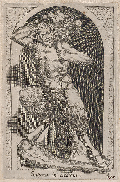 Speculum Romanae Magnificentiae: Satyr (Satyrus in caedibus)