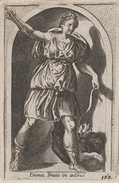 Speculum Romanae Magnificentiae: Diana (Diana Triuia in aedibus)
