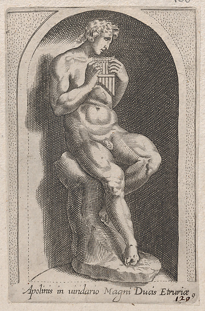 Speculum Romanae Magnificentiae: Apolinis (Apolinis in uiridario Magni Ducis Etruriae)