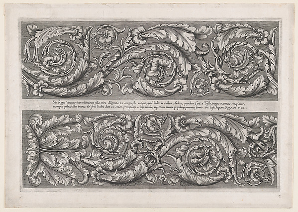 Speculum Romanae Magnificentiae: Della Valle Frieze