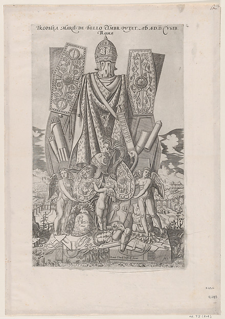 Speculum Romanae Magnificentiae: Trophies of Marius