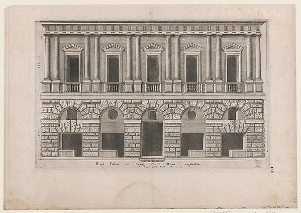 House of Raphael, from "Speculum Romanae Magnificentiae"