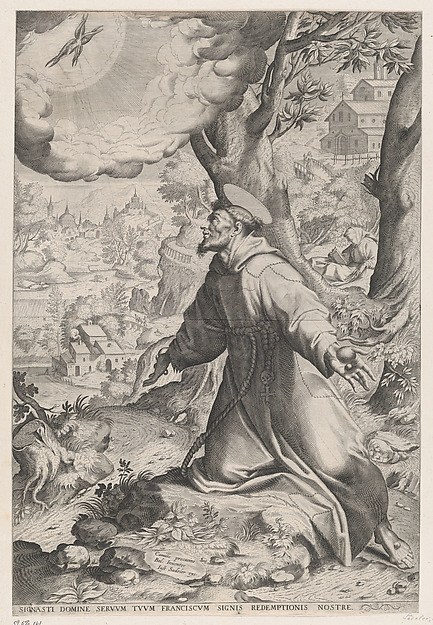 Saint Francis Receiving the Stigmata by Camillo Procaccini