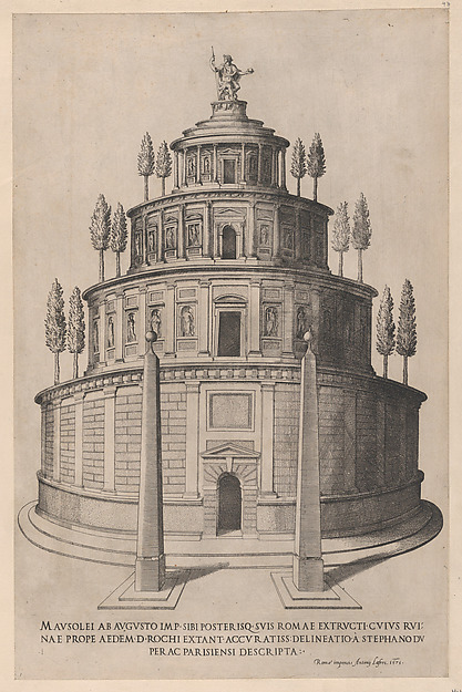 Speculum Romanae Magnificentiae: Sepulchre of Augustus