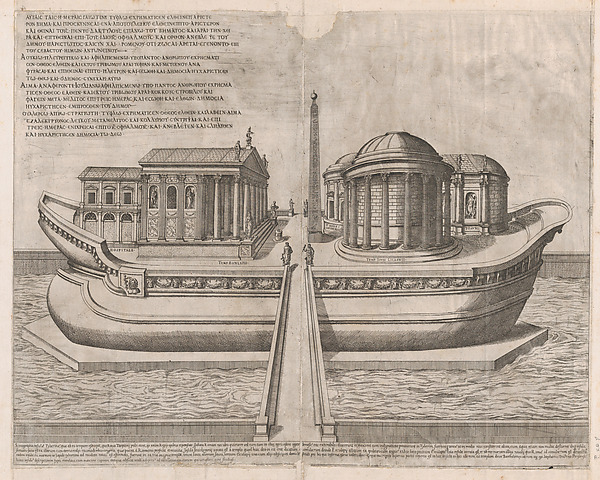 Speculum Romanae Magnificentiae: Temples on the Isle of Tiber