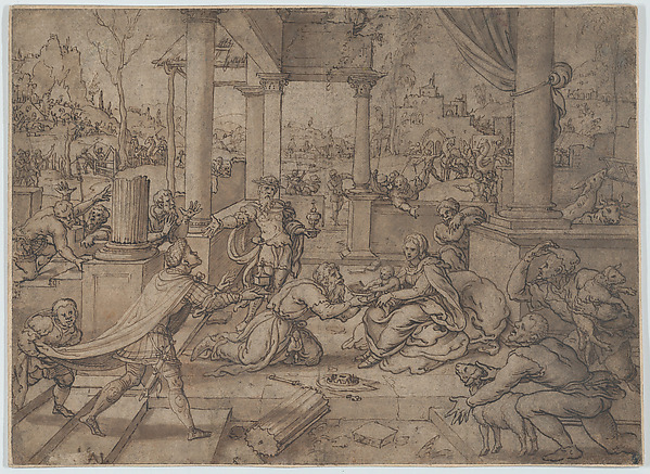 The Adoration of the Magi by Bernard van Orley