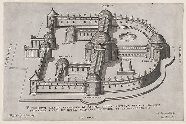 Speculum Romanae Magnificentiae: Baths of Agrippa