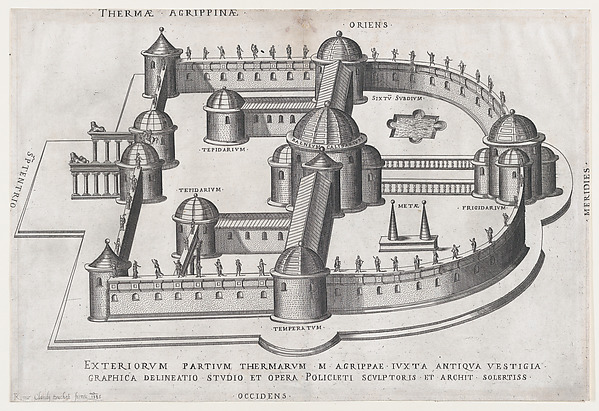 Speculum Romanae Magnificentiae: Baths of Agrippa