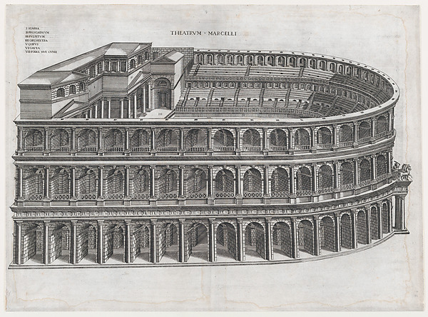 Speculum Romanae Magnificentiae: Theater of Marcellus
