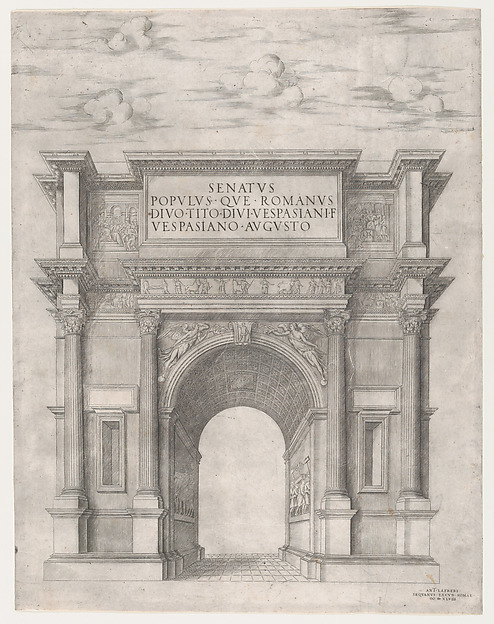 Speculum Romanae Magnificentiae: Arch of Titus