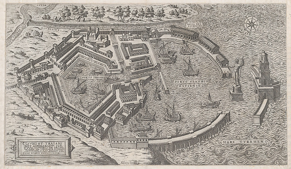 Speculum Romanae Magnificentiae: Port of Rome