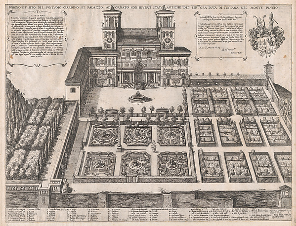 Speculum Romanae Magnificentiae: Monte Pincio Palace and Gardens
