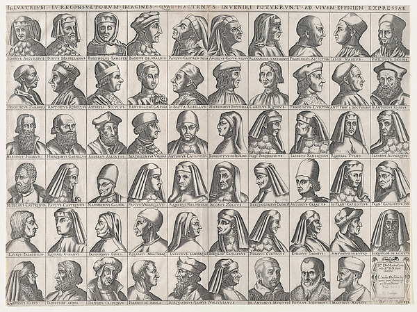 Speculum Romanae Magnificentiae: Portraits of Roman Jurisconsults