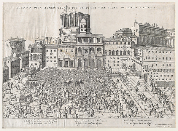 Speculum Romanae Magnificentiae: Papal Benediction