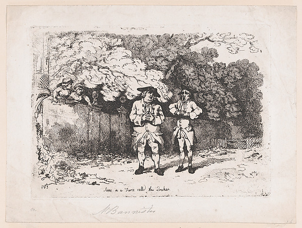 Scene in a Farce called The Quaker
