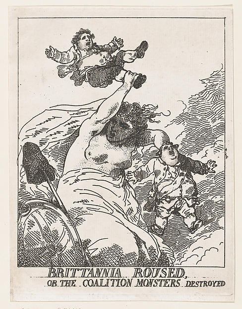 Britannia Roused, or the Coalition Monsters Destroyed