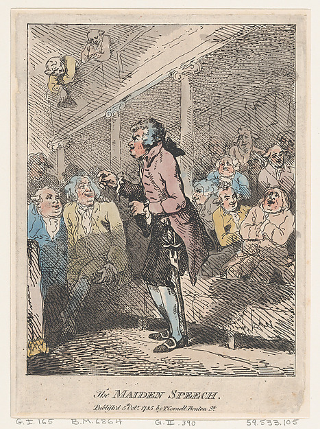 The Maiden Speech