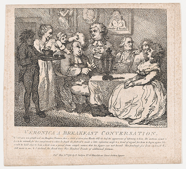 Veronica, a Breakfast Conversation (Picturesque Beauties of Boswell, Part the First)