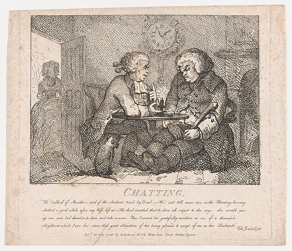 Chatting (Picturesque Beauties of Boswell, Part the First)