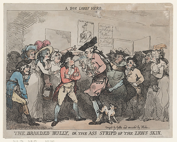 A Box Lobby Hero, The Branded Bully, or The Ass Stripp'd of the Lion's Skin.