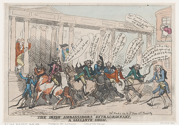 The Irish Ambassadors Extraordinary, A  Gallante Show