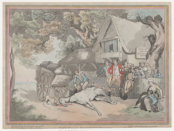 The Cart Horse (from The Life of a Racehourse, or The High-Mettled Racer)