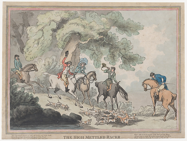 The Hunter (from The Life of a Racehourse, or The High-Mettled Racer)