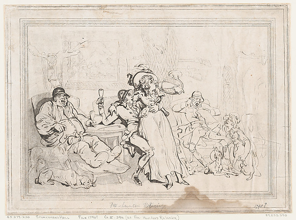 Sportsman's Hall, or Fox-Hunters Relaxing
