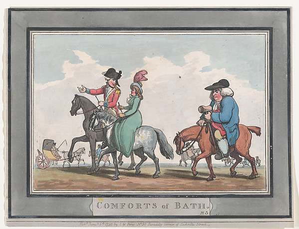 Comforts of Bath, Plate 5