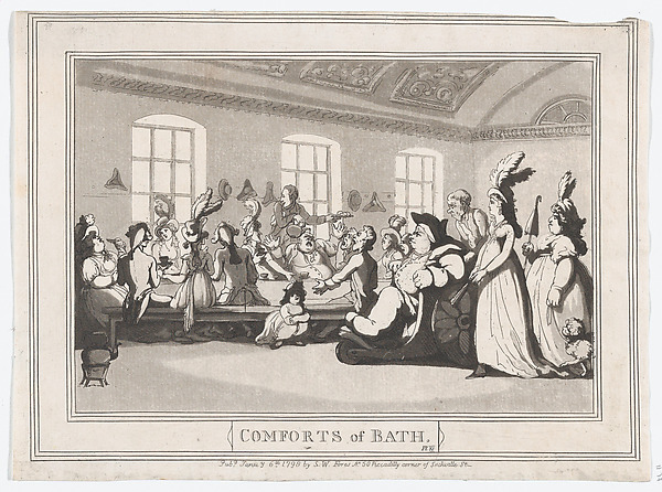 Comforts of Bath, Plate 11