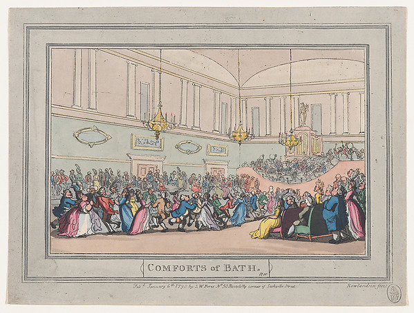 Comforts of Bath, Plate 10