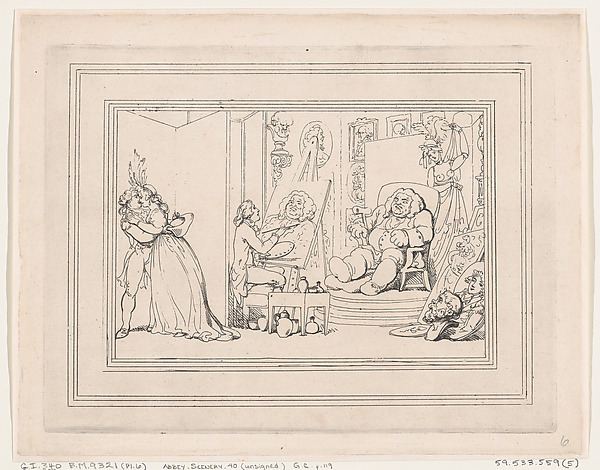 Comforts of Bath, Plate 6