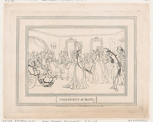 Comforts of Bath, Plate 8